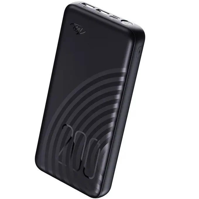 Itel 20000mAh Dual Output Fast Charging Power Bank