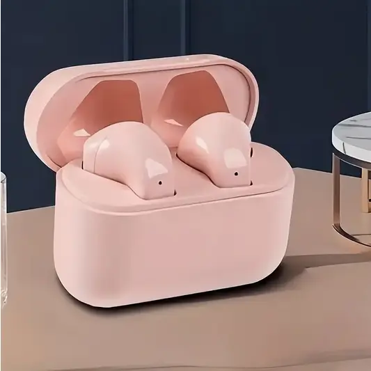 Wireless In-Ear Headphones with Volume Control, Noise-Canceling for Crystal Clear Voice Calls