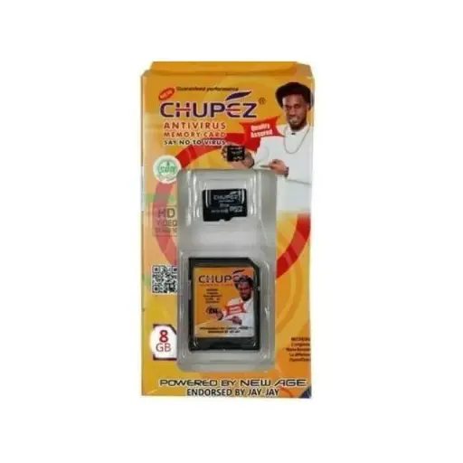 Chupez 8GB Chupez Anti-Virus Memory Card